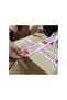 Fragile Handle with Care Packing Tape, 50 Yards Length, 2 Inch Width, White (Pack-Of 6) - 5