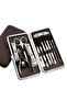 Aconcept 12 Piece Stainless Steel Compact and Portable Manicure Scissors (32754) Nail Scissors - 4