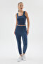 Women's High Waist Scuba Jogger Sweatpants - 8