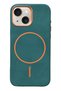 Concepta iPhone 15 Luno Leather Magsafe Cover (164426) - Green