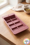 Silicone Dubai Chocolate Mold Dubai Chocolate Bar Mold Non-Stick 8 Compartments 16 cm - 2