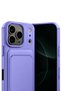 Aconcept iPhone 17 Pro Kelvin Silicone with Business Card Holder (65112) - Lilac - 2