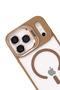 Aconcept iPhone 17 Pro Max Cover with Remim Lens and Magsafe Stand (85004) - Brown - 3