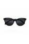 Noir Women's Cat-Eye Sunglasses | Premium Gloss Black Frame with Smoke UV400 Lenses | Model 4603-C2 - 2