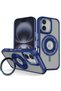 Aconcept iPhone 16 Banza Cover with Magsafe Stand (204003) - Navy Blue
