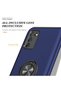 Aconcept Galaxy A02S Case Elite Cover with Ring (205245) - Navy Blue - 4