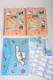 X Dekomus Licensed & Best Friends 13 Piece Stationery Set 2 Notebooks, Pencil, Pen, Stapler