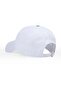 White Embroidered Basic Hat - 2