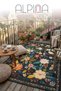 Lavin Washable Woven Base Colorful Living Room Kitchen Balcony Children's Room Living Room Kilim Rug - 2