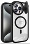 Aconcept iPhone 14 Pro Max Case Telescope Lens Magsafe Silicone Cover (24317) - Black - 2