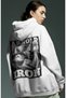 Arnold Fitness Gym Bodybuilding Athlete Back Printed Unisex Oversize Combed Cotton Hoodie - 3
