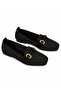 Bead Detailed Knitted Fabric Ballerina Shoes - 6