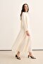 Women's Elora Organic Cotton Dress Ecru - 4