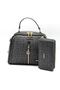 Daily Black Maynimos Women's Bag and Wallet Set - 2