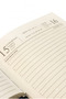 Leather-Bound Eco 2027 Lined Daily Agenda 14X20 (Weekends on One Page) - 4