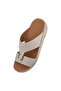 ( MTB-4700 ) Handmade Arabic Boy's Slippers | Arabic Sandals For Boys & Kids | Full Leather - 3