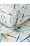 Colorful Abstract Patterned Single Elastic Bed Sheet Set 100X200 cm – 1 Pillowcase - 3