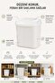 2-Piece Fairy Tale Storage Container White 4.5 Liter Flour and Legume Storage Container with Lid Food Organizer Vp-033 - 8