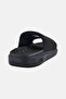 Men Atlanta Hawks Primary Logo Slip On Slides, Black - 3