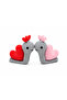Cute Heart-Shaped Snail Decorative Figure |   Desktop, Bookshelf, Shelf, and Home Decor - 6