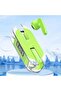 True Wireless Bluetooth Earbuds with LED Display – Transparent Green TWS Wireless Earbuds, Sweatproof Headset Compatible with All Mobile Phones for Running & Workout - 2