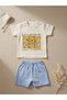 Cotton Baby Summer Shorts Set Happy Being Me 0-24 Months - 2