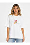 Unisex Women's Men's Kokoş Dog Animal Design Printed Oversized Thick Fabric Comfortable Cut T-Shirt