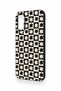 Infinix Gt 30 Pro Compatible Flower Motif Checkered Pattern Silicone Case - 4