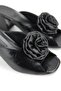 Rosette women's high heeled shoes - 5