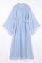 Reglan Sleeve Dress Y0159 - Baby Blue - 5