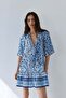 Tie-belt shirt dress - 2
