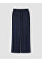 Özmarka New Season Navy Blue Soft Touch Women's Sweatpants - 5