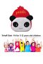 Mini Backpack Kids Cute School Shoulder Bag Toddler Plush Small Backpack Baby Schoolbag Preschool Bag Gift, Panda 2 - 2