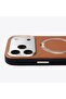 Ostand Leather Case for iPhone 17 Pro (6.3'') | Magnetic Compatible with 360° Spin Kickstand & 12FT Military Grade Drop Protection - 3
