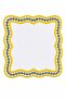 Gold Embroidered Set of 6 Coffee Side Presentation Napkins Dowry Box Coffee Bottom Presentation Napkins Sovruna - 2