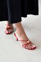 Aurora Women's Heeled Leather Sandals