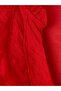 Lcw Vision Red Ruffled Collar Tulle Blouse - 6