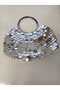 Sequin Hand-Knitted Bag