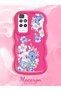 Redmi 10 Compatible Case Camera Protector Red Silicone Couple Phone Case Floral Pattern - 2