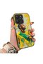 Redmi 12 Compatible Silicone Edge Hard Back Case Couple Phone Case with Neymar Pattern