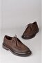 Seç Yola Genuine Leather Men's Shoes Brown Nubuck - 7