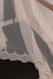 1-2 Sparse Pleated Gray Skirt Embroidered, Off-White on the Top, Wrinkle-Free, No Ironing Required Tulle Curtain - 2