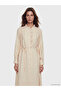 Original Ruffled High Neck Modal Blend Dress - 2
