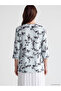 Original Crochet Collar Floral Blouse - 4
