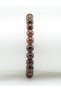 Natural Stone Smoky Quartz Natural Stone Unisex Bracelet Eub14Dk - 3