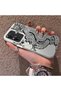 Realme Note 60 Compatible High Quality Chinese Style Black and White Dragon Printed Case