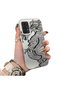Samsung Galaxy A23 4G/5G Compatible High Quality Chinese Style Black and White Dragon Printed Case - 2