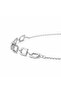 Women's Belt with Chain Detail, Adjustable Belt with Gold/Silver Figures - 3