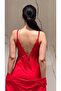 6 Piece Cotton Combed Cotton Dowry Women's Pajama Nightgown Dressing Gown Set |   Back V-Cut Dowry Set Cotton - 6