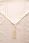 Ecru Diana Karlina Tasseled Runner 35X140 cm - 7